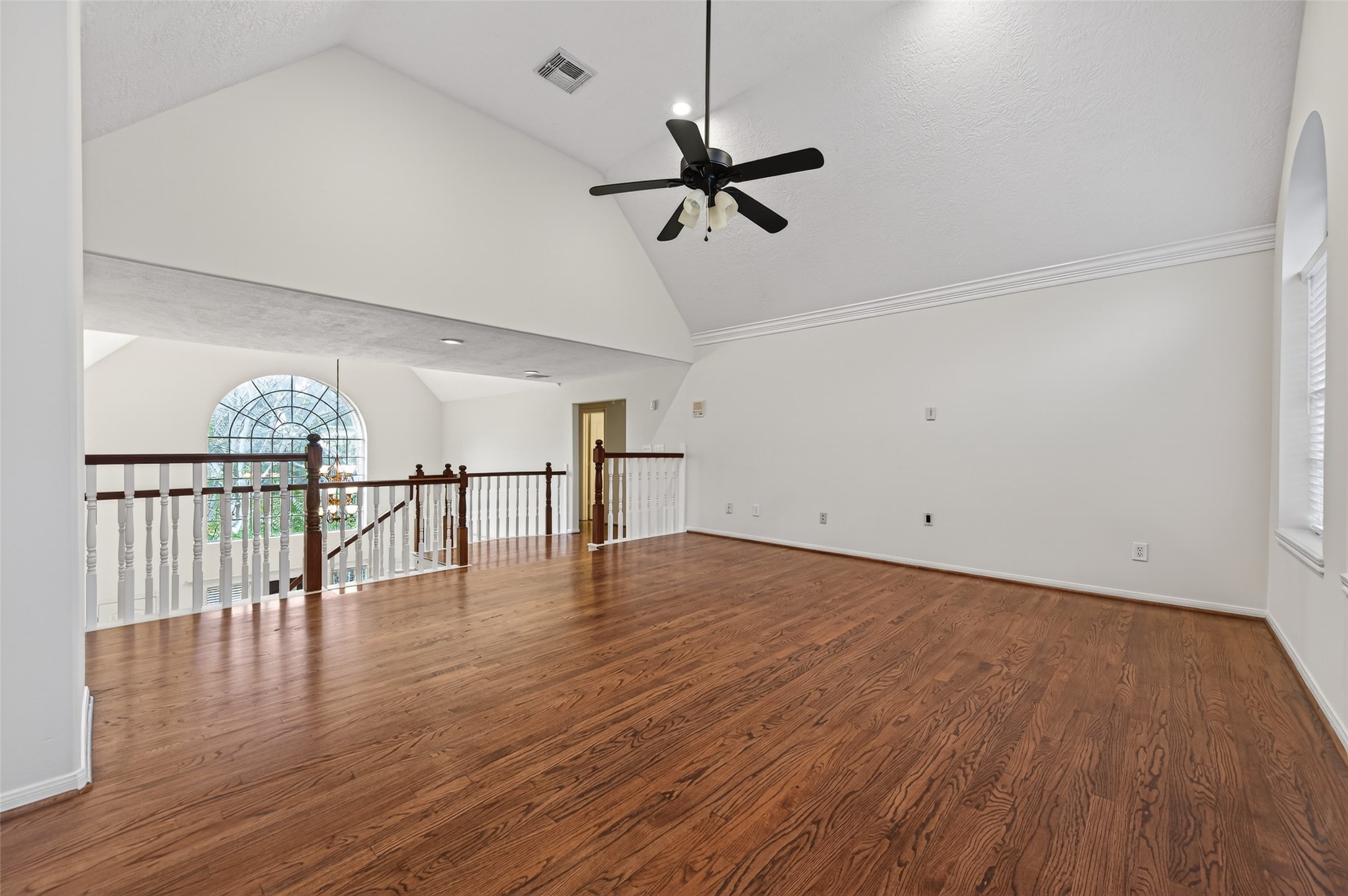 2115 Foreland Drive Houston, TX 77077 - Photo 29 of 50 Large game room upstairs with wood flooring