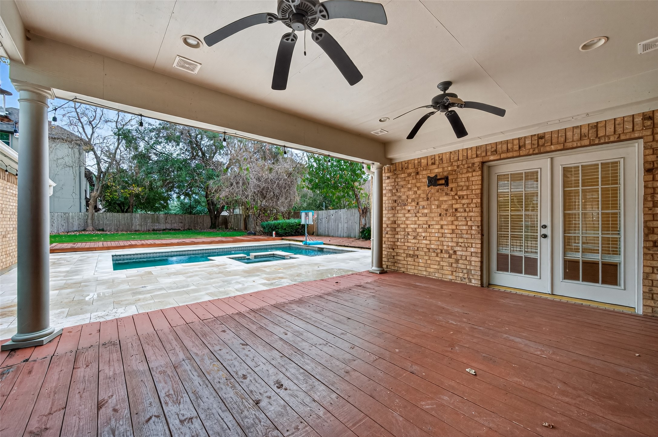 2115 Foreland Drive Houston, TX 77077 - Photo 43 of 50 Large covered patio