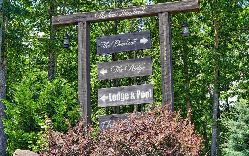 Lot 70 Ridge Peak View Blairsville, GA 30512 - Photo 10 of 12 a sign on the side of the road
