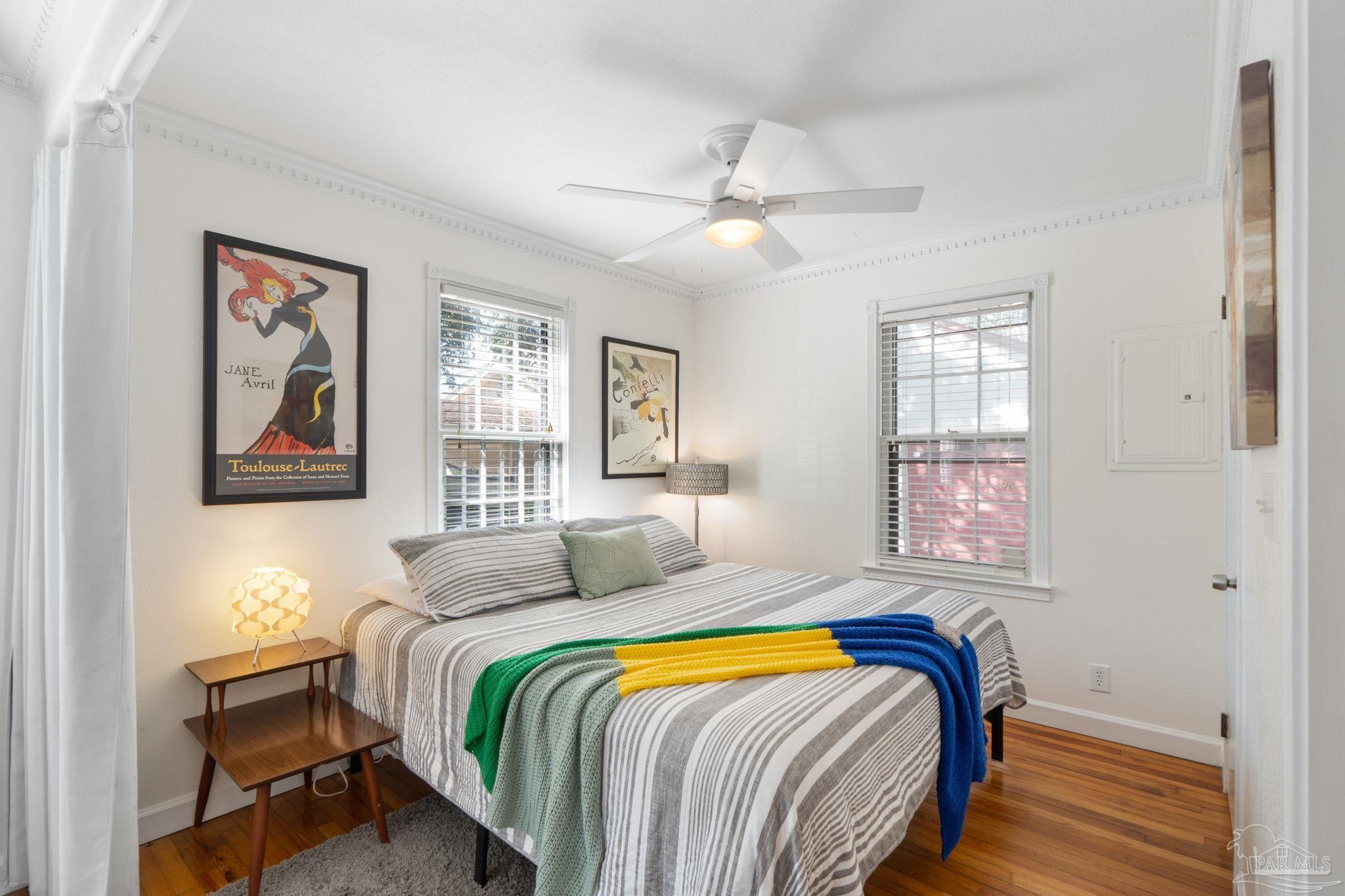 112 Cousineau Road Pensacola, FL 32507 - Photo 23 of 54 a bedroom with a bed and a window