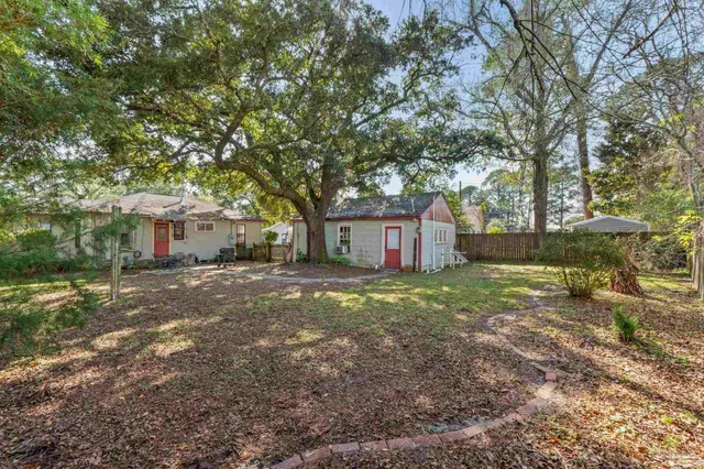 a view of road with trees