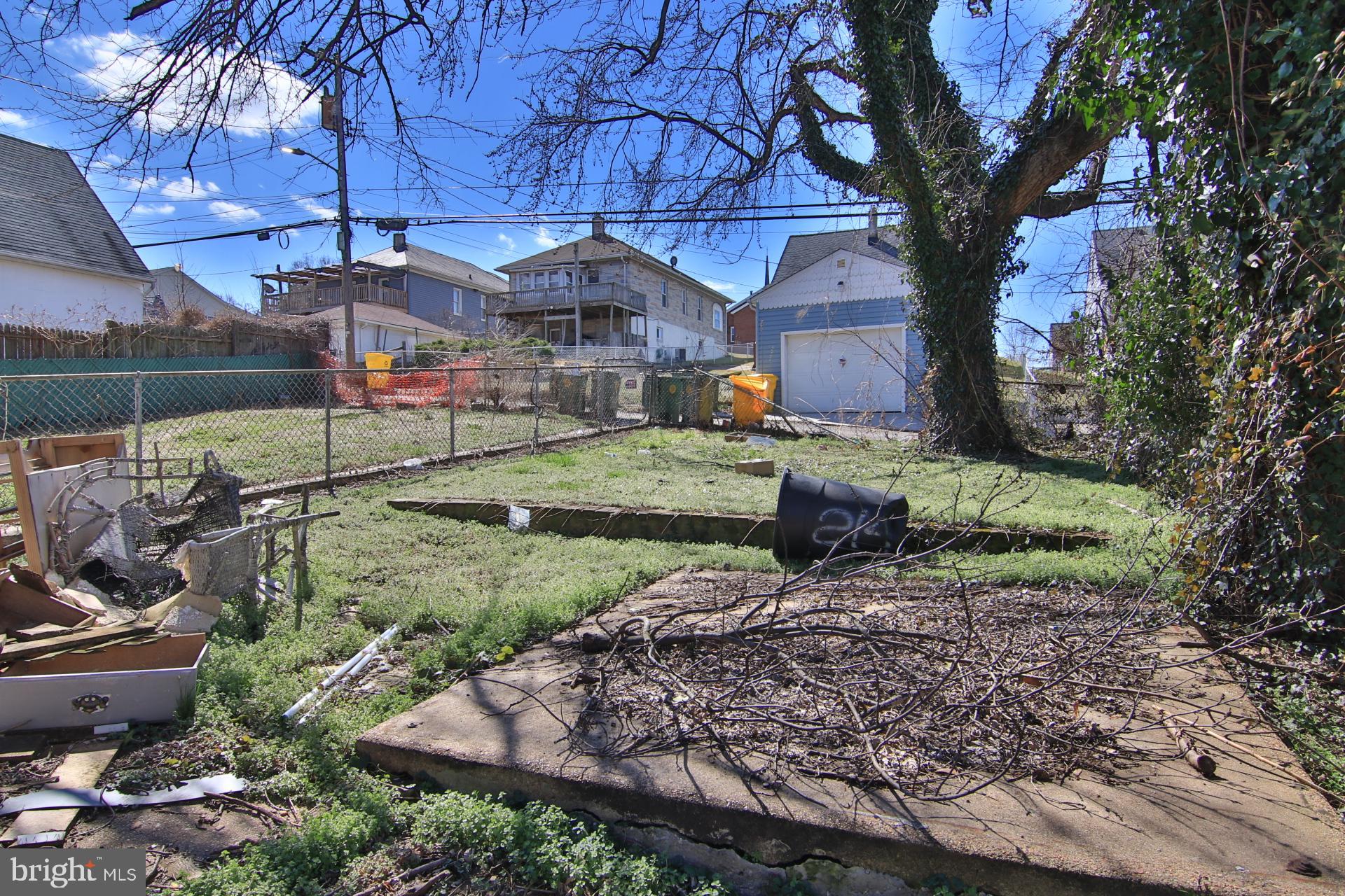207 West Edgevale Road Baltimore, MD 21225 - Photo 9 of 10 Rear Yard