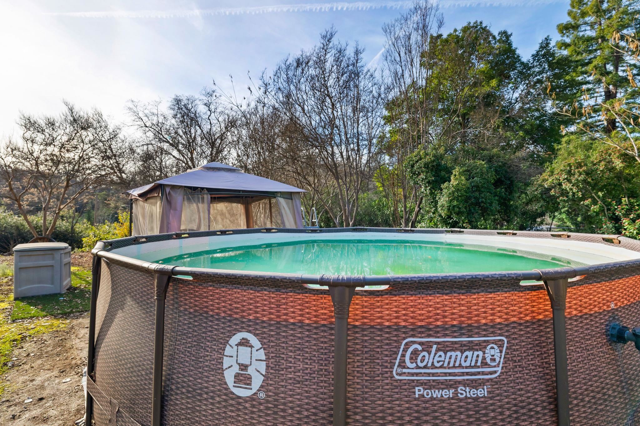10177 Pulpit Rock Road Jamestown, CA 95327 - Photo 33 of 60 Outdoor pool with a gazebo