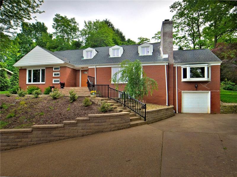 43 Holland Road Churchill, PA 15235 - Photo 1 of 25 Fabulous well maintained all brick home with so many updates. Newer roof, driveway, retaining walls, sewer iine, landscaping, etc etc. Master Bedroom on first floor. 3 1/2 baths. 2 car tandom garage. Larger then it looks.