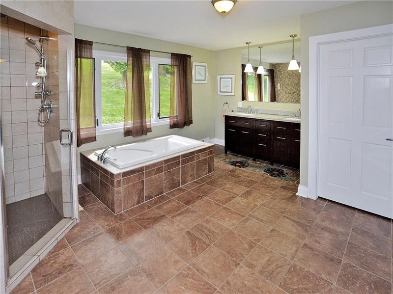 43 Holland Road Churchill, PA 15235 - Photo 17 of 25 Master Bath on first floor.