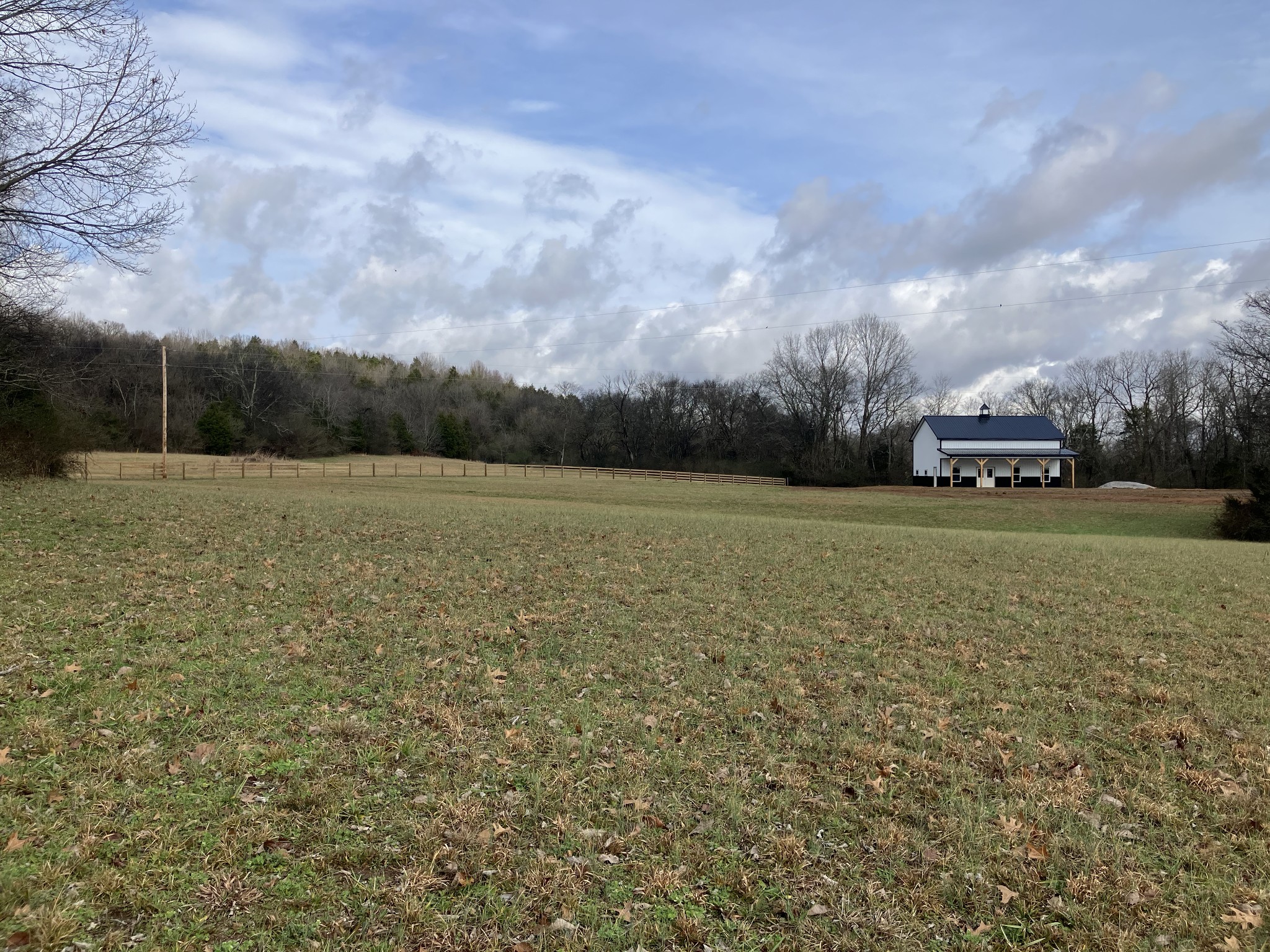 3333 Booker Ridge Road Mount Pleasant, TN 38474 - Photo 9 of 43 a view of a field with trees in the background