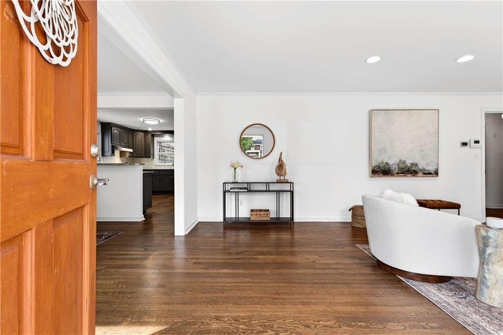 632 Willivee Drive Decatur, GA 30033 - Photo 2 of 44 a living room with furniture and wooden floor