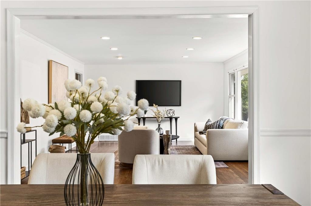 632 Willivee Drive Decatur, GA 30033 - Photo 9 of 44 a living room with furniture potted plant and a flat screen tv