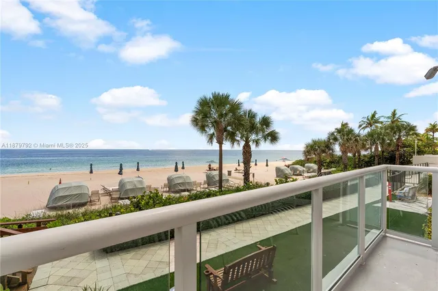 a view of balcony with city view