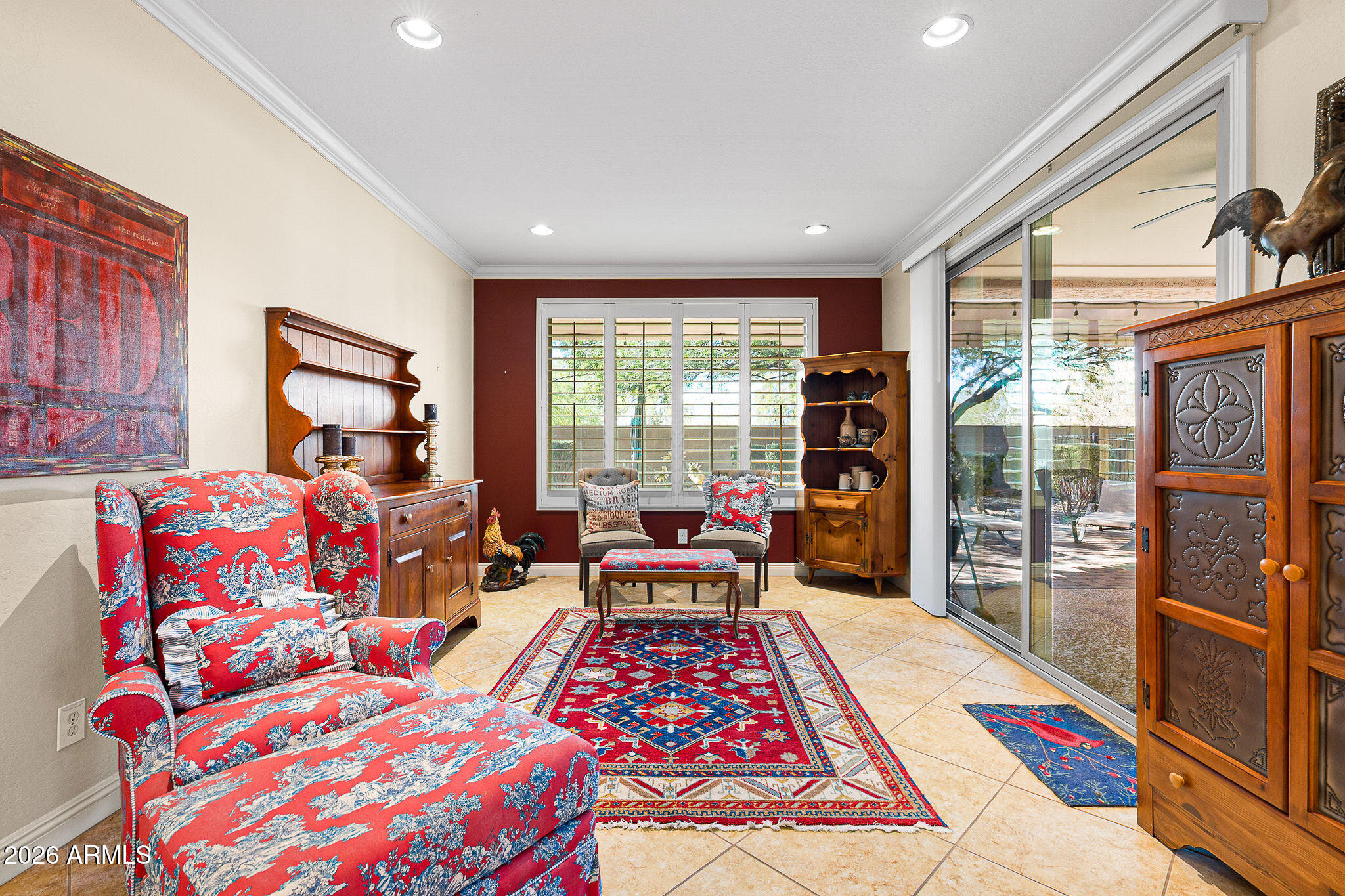 7337 West Silver Spring Way Florence, AZ 85132 - Photo 22 of 60 a bed room with a bed and a window