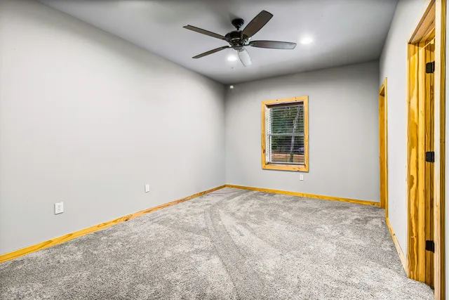 a view of a chairs in a patio