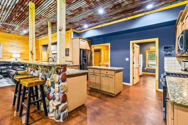 a view of hallway with washer and dryer