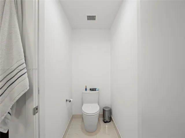 a view of a bathtub in a bathroom