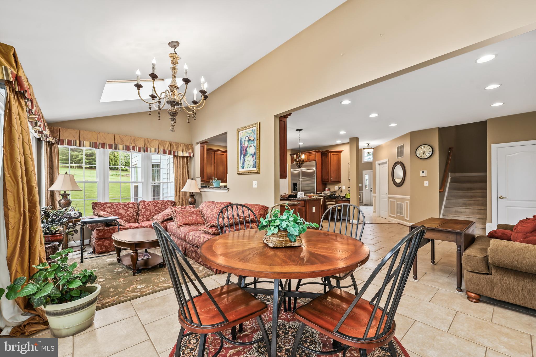 40890 Beechnut Road Leesburg, VA 20175 - Photo 22 of 65 a view of a dining room with furniture window and outside view