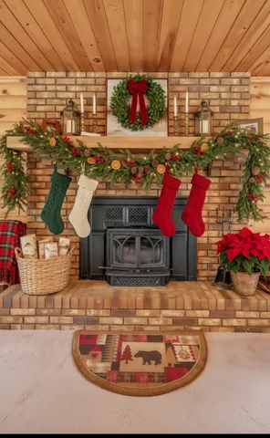 a living room with furniture a flat screen tv and a large window