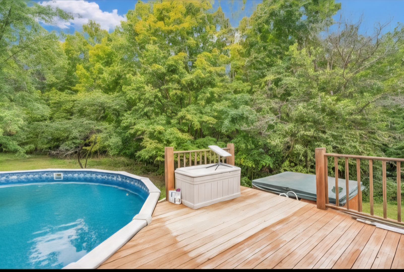 15262 North 450 East Road Fithian, IL 61844 - Photo 48 of 66 a view of a chairs and table in the balcony