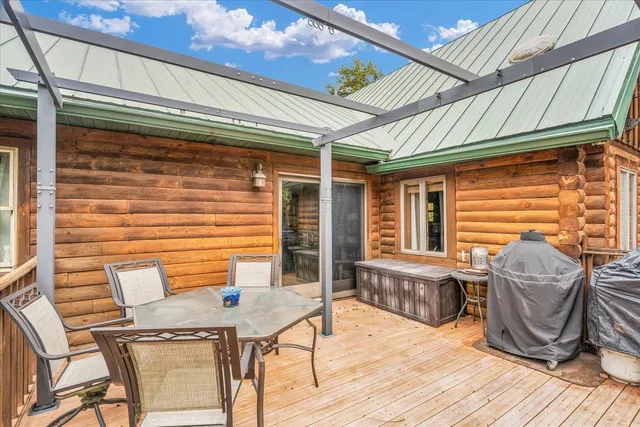 a view of an outdoor space and a yard