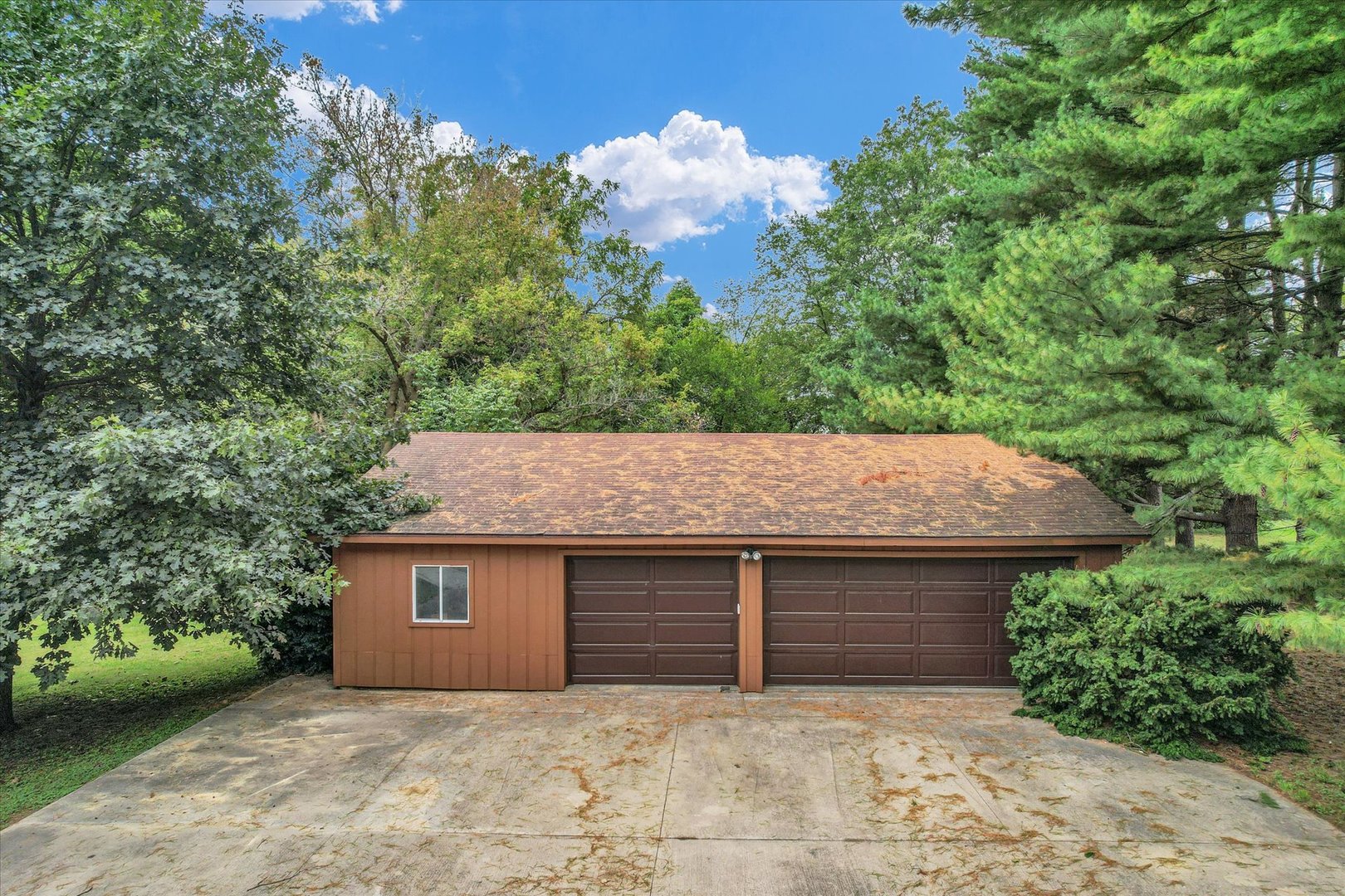 15262 North 450 East Road Fithian, IL 61844 - Photo 63 of 66 a view of a house with potted plants and large trees