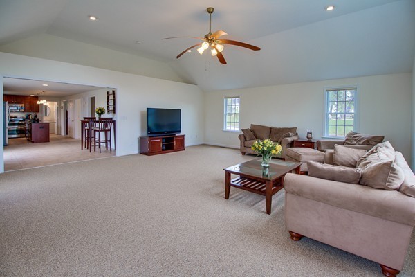 13 Clealand Circle Rutland, MA 01543 - Photo 12 of 30 a living room with furniture and a flat screen tv