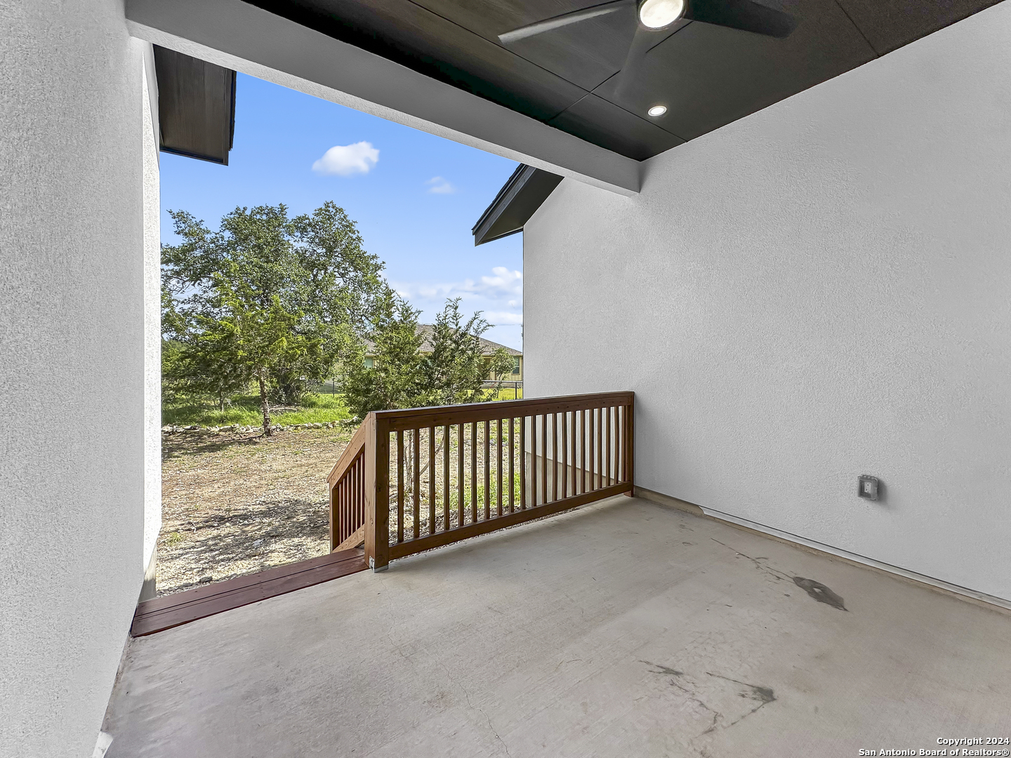 301 Hiram Cook Blanco, TX 78606 - Photo 16 of 16 a view of a porch