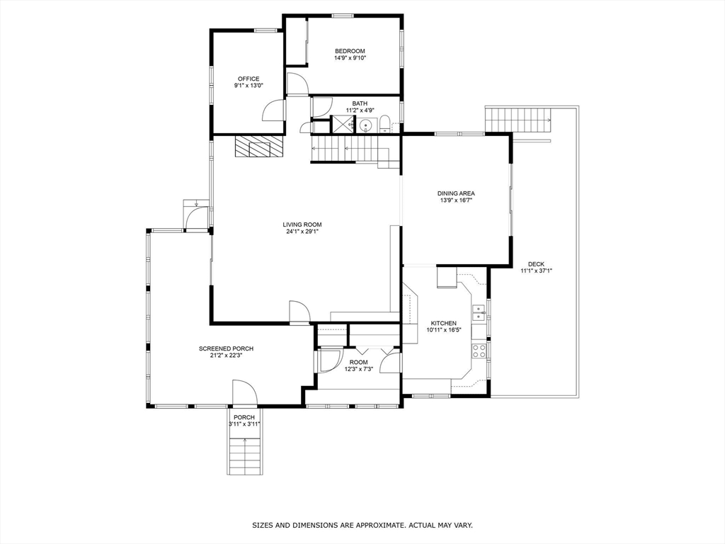 10 Fox Road Buckland, MA 01370 - Photo 42 of 42 a picture of floor plan