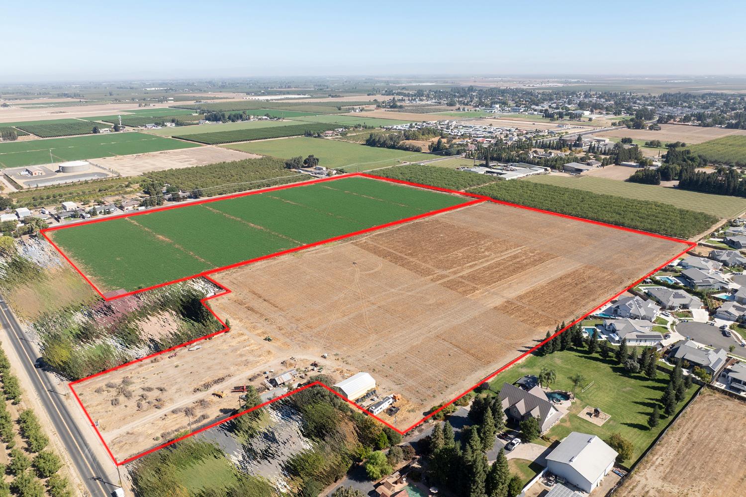 2880 North Quincy Road Turlock, CA 95382 - Photo 7 of 8 an aerial view of a football ground