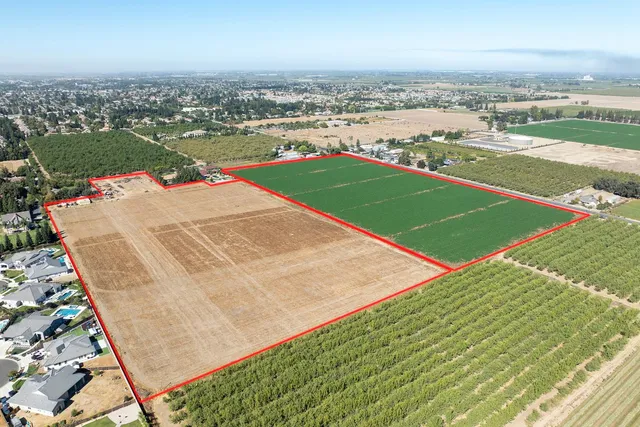 an aerial view of a football ground