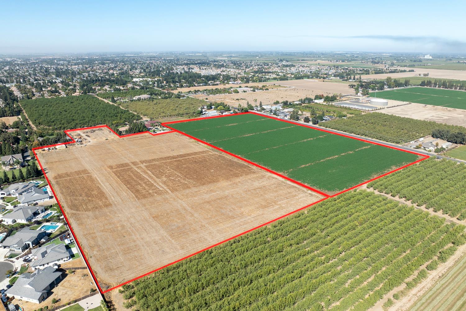 2880 North Quincy Road Turlock, CA 95382 - Photo 8 of 8 an aerial view of a football ground