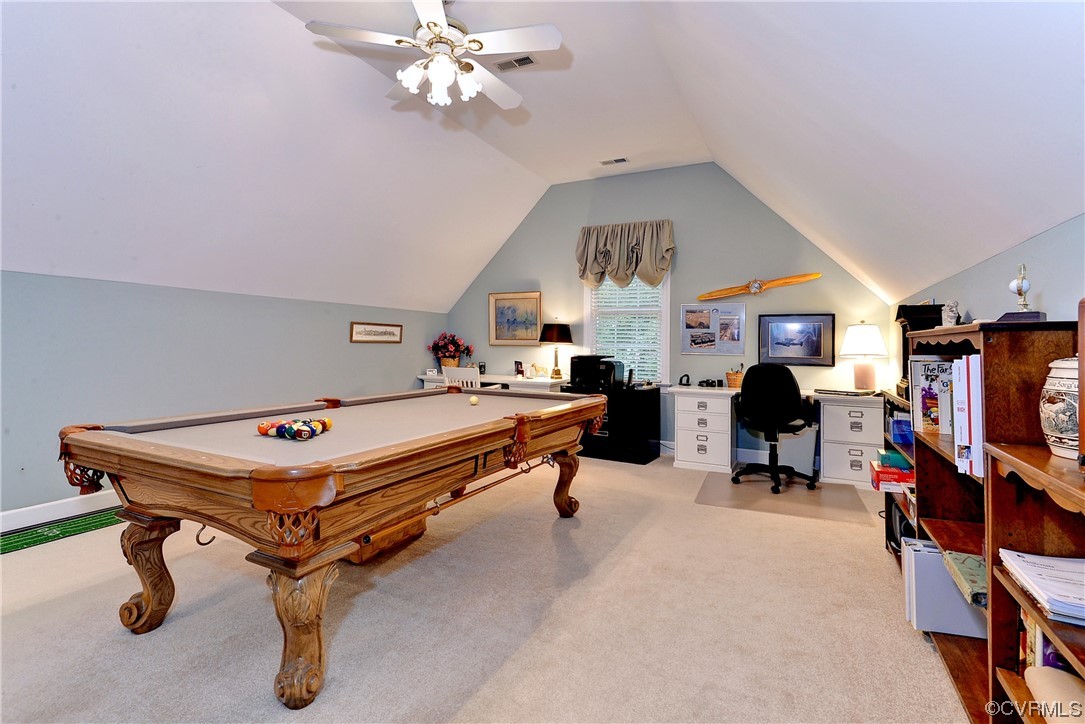 109 Butler Williamsburg, VA 23188 - Photo 30 of 47 a living room with furniture pool table flat screen tv and windows