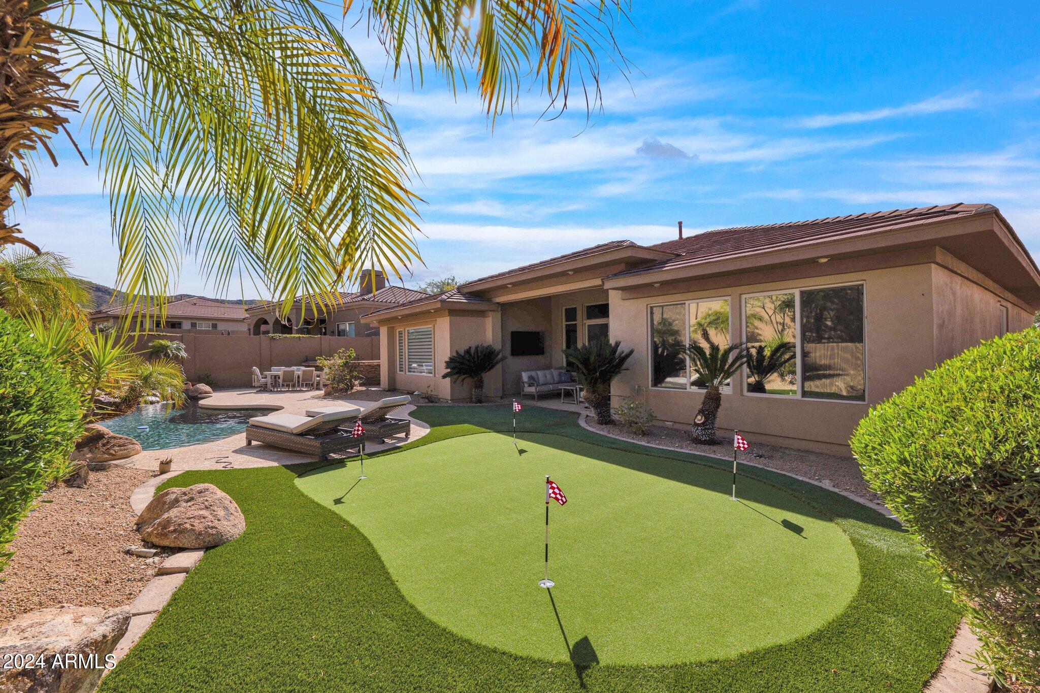 11416 East Autumn Sage Drive Scottsdale, AZ 85255 - Photo 35 of 52 Putting green