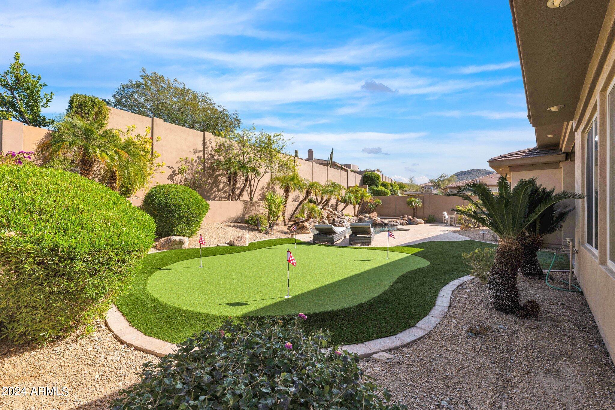 11416 East Autumn Sage Drive Scottsdale, AZ 85255 - Photo 36 of 52 Putting green