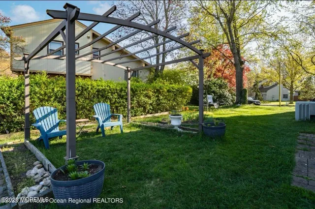 a garden with plants and garden