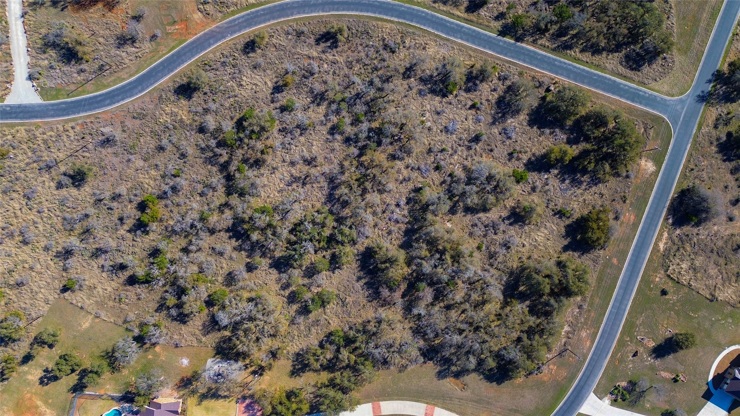 Lot 20 Comanche Ridge Round Mountain, TX 78663 - Photo 4 of 34 AERIAL - LOOKING DOWN