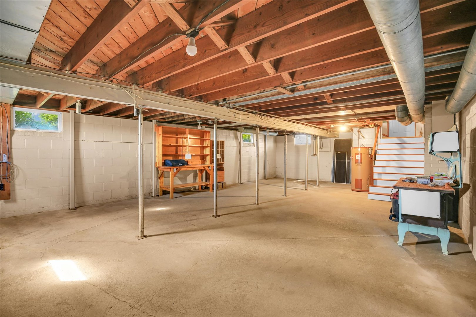 2151 East 2600 North Road Armstrong, IL 61812 - Photo 34 of 56 a view of an empty room with wooden walls