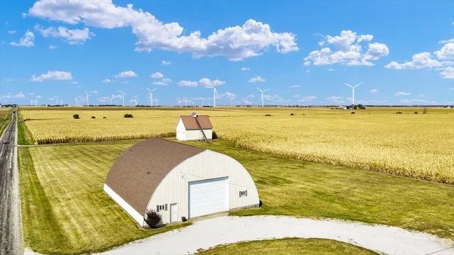 a view of an ocean and beach