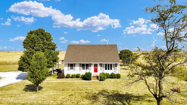 a view of an ocean and beach