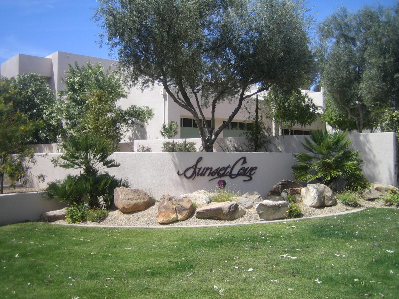 7700 East Gainey Ranch Road, Unit 151 Scottsdale, AZ 85258 - Photo 7 of 11 Sunset Cove Entrance