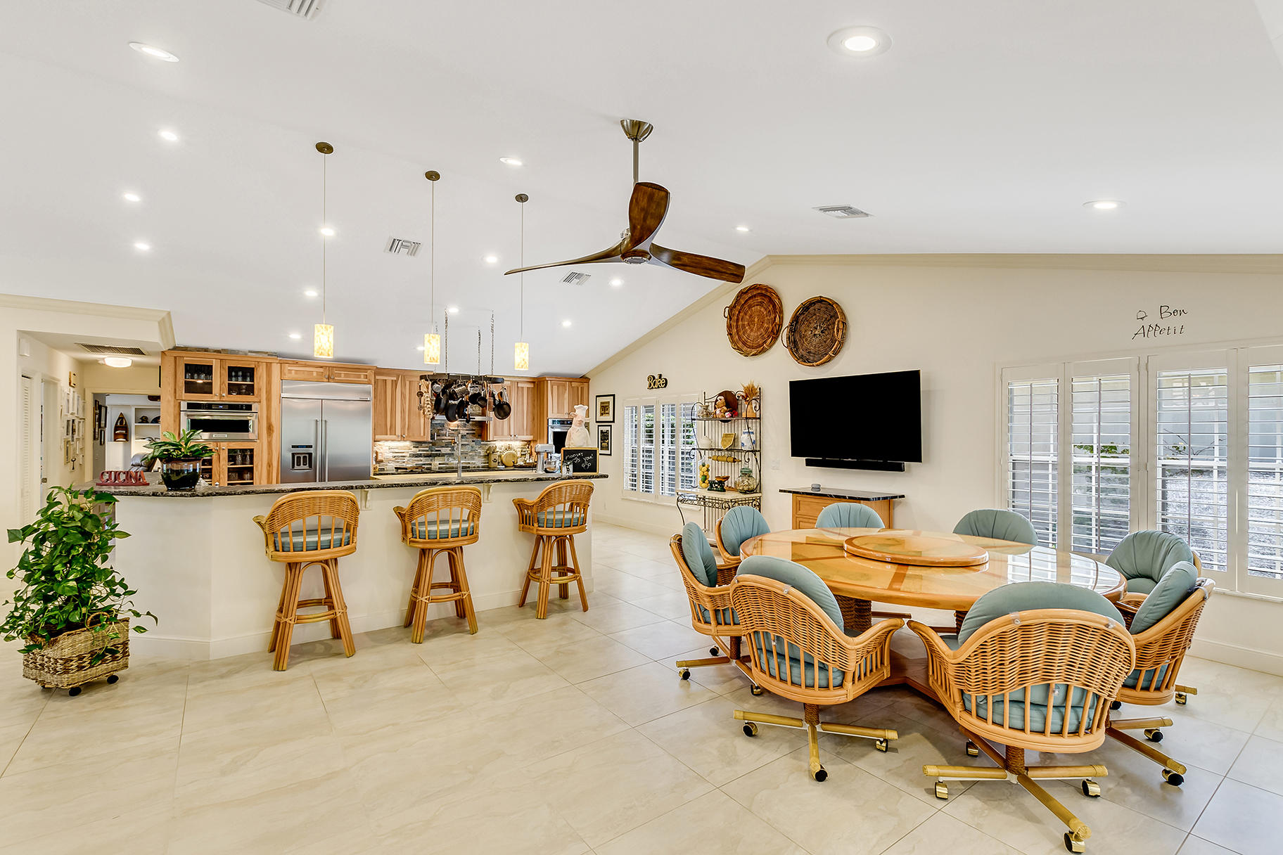 3870 Shearwater Drive Jupiter, FL 33477 - Photo 14 of 46 Breakfast Bar