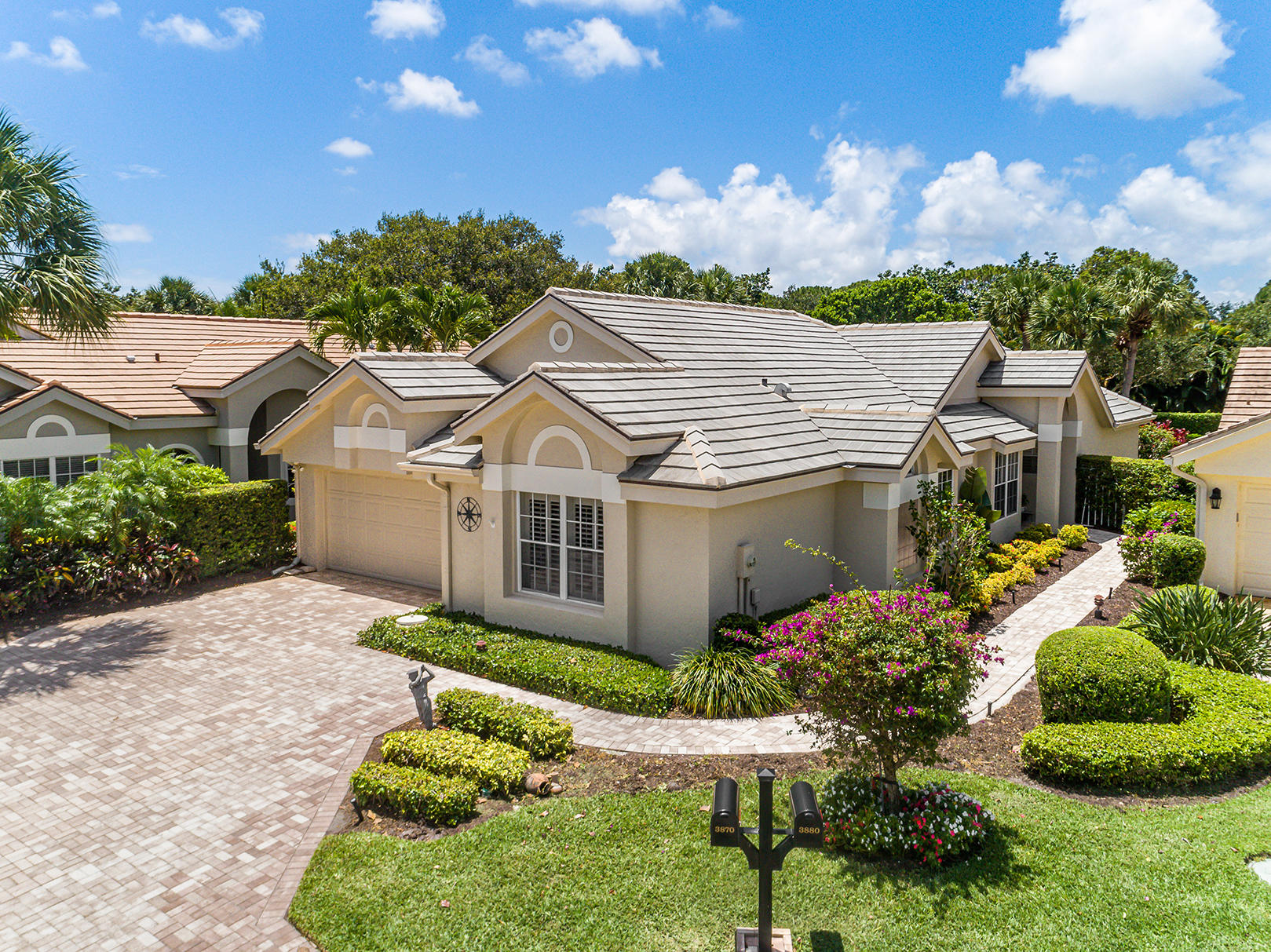 3870 Shearwater Drive Jupiter, FL 33477 - Photo 2 of 46 Aerial of Front