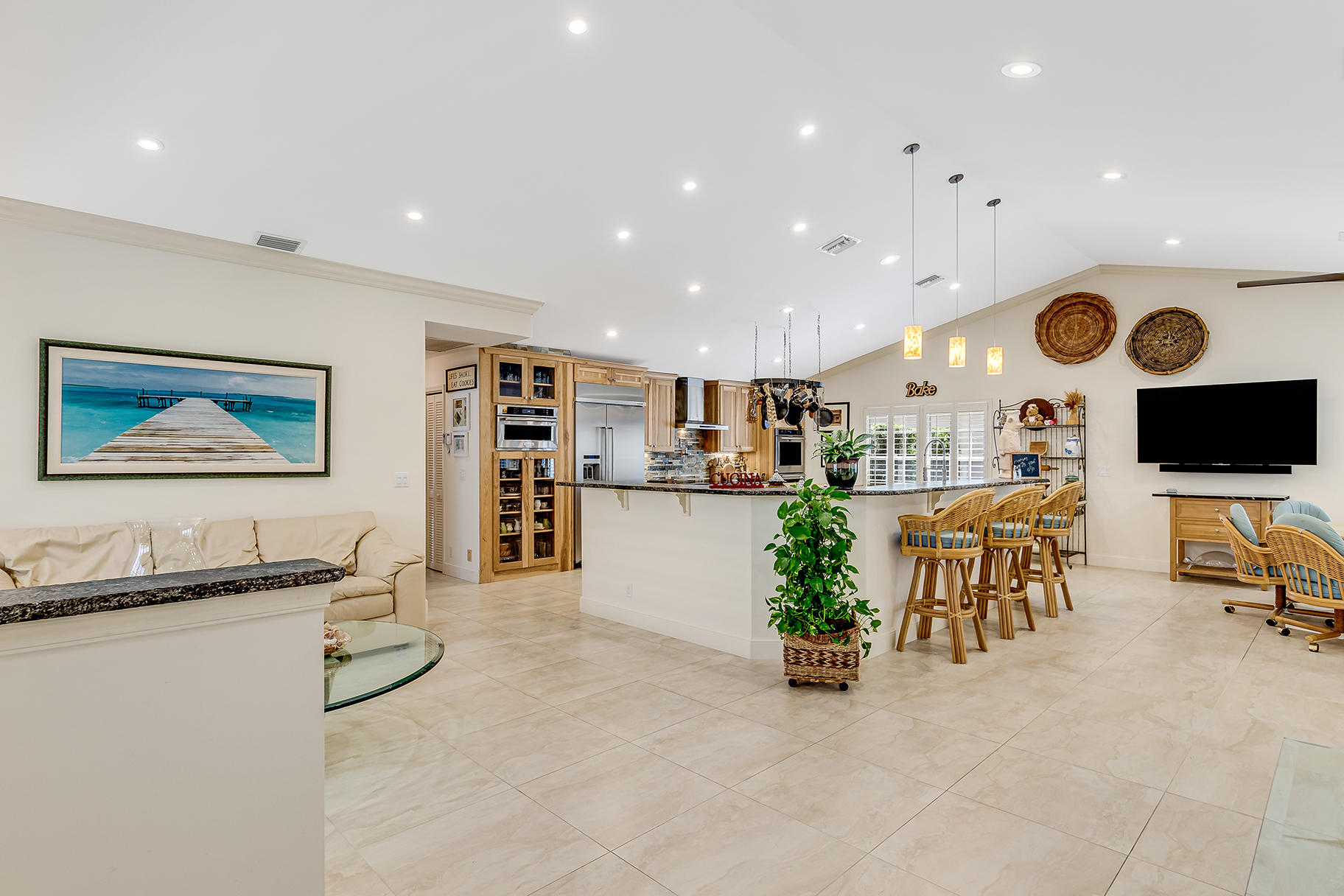 3870 Shearwater Drive Jupiter, FL 33477 - Photo 5 of 46 From Entry thru Living Area
