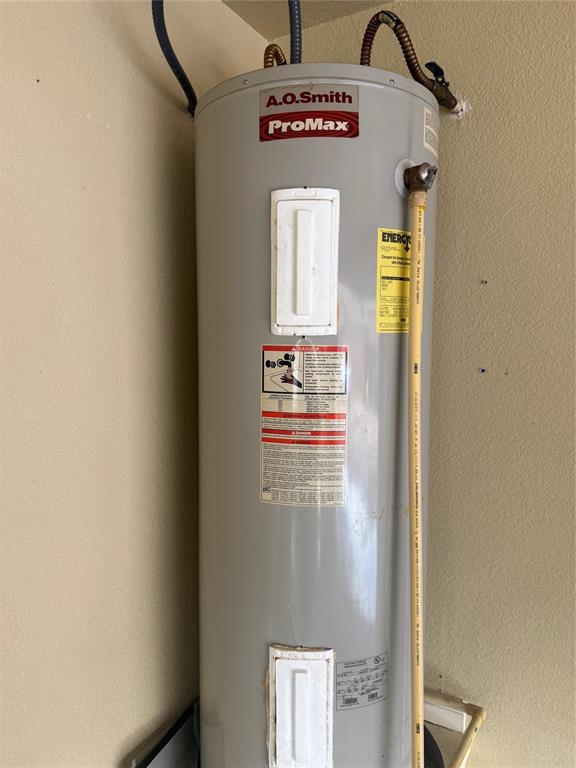 2524 Riders Way Woodway, TX 76712 - Photo 31 of 35 Utility room with water heater