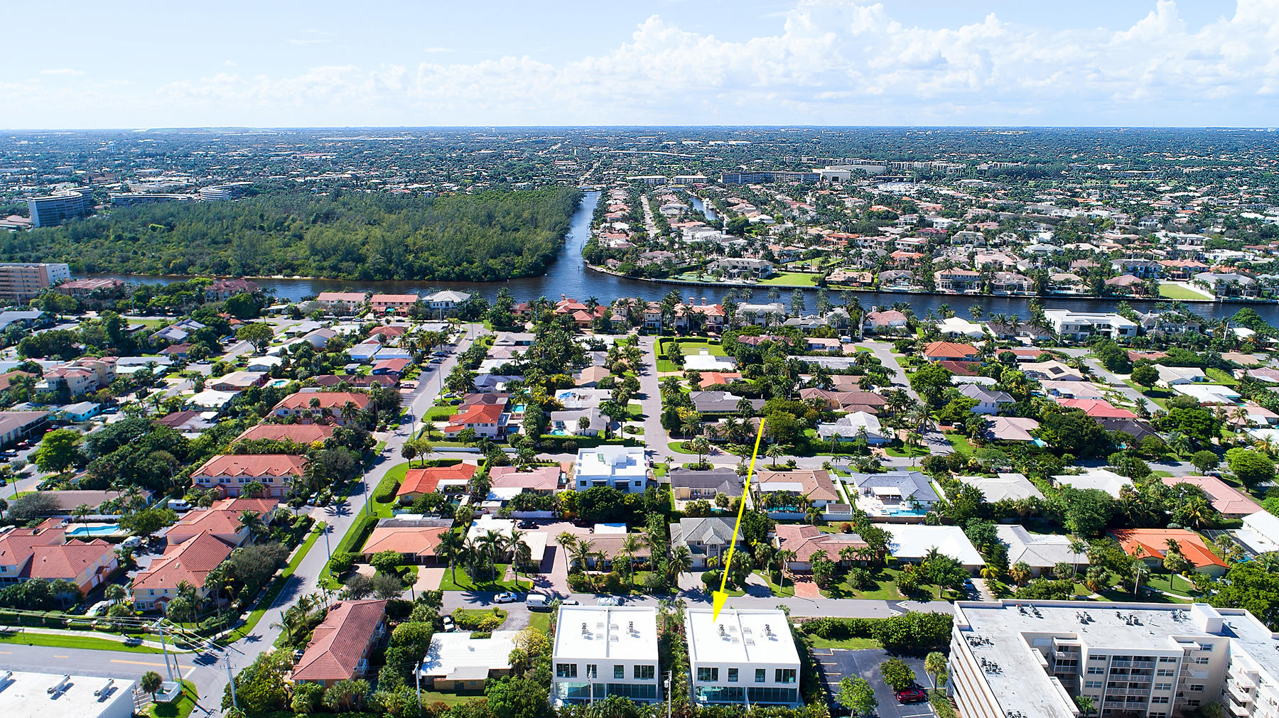 3092 Banyan Road, Unit A Boca Raton, FL 33432 - Photo 44 of 49 an aerial view of multiple house