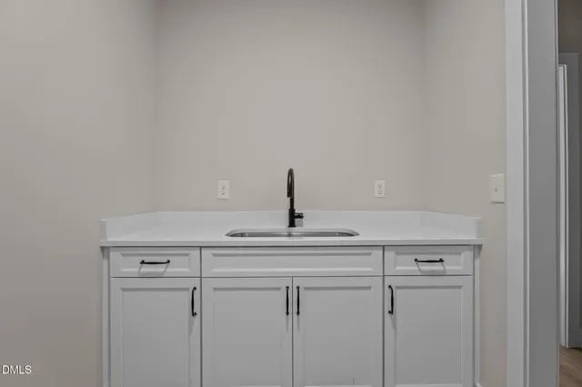 a close view of a sink