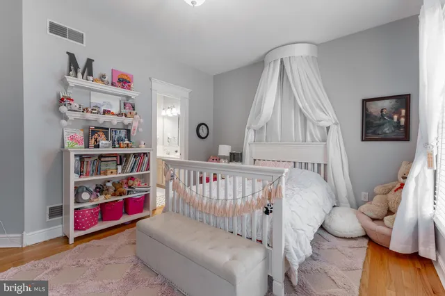 a garden view with a seating space