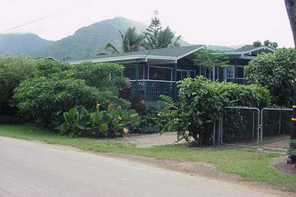 4386 Hee Road Hanalei, HI 96714 - Photo 2 of 28 a front view of house with yard and green space