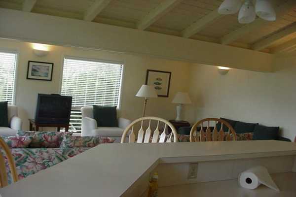 4386 Hee Road Hanalei, HI 96714 - Photo 10 of 28 a view of a livingroom with furniture and a flat screen tv