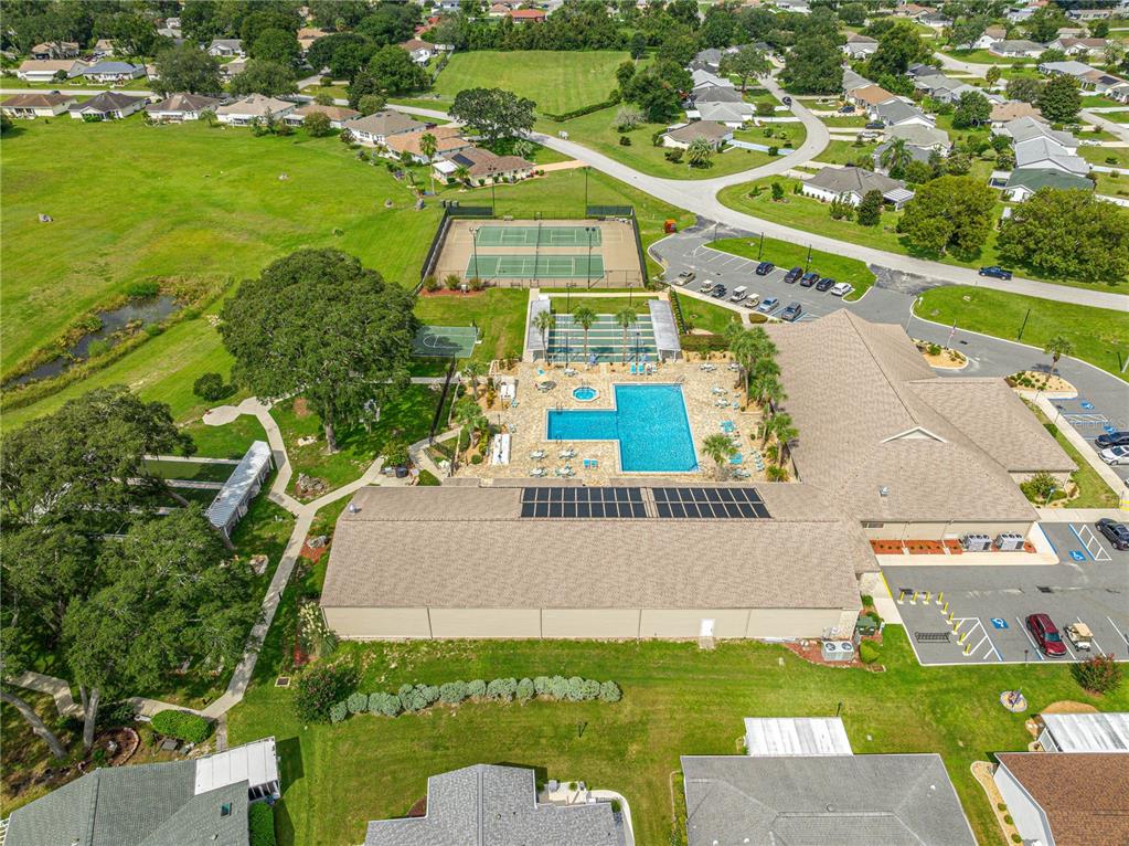 8601 Southwest 60th Circle Ocala, FL 34476 - Photo 37 of 45 an aerial view of a house with a garden
