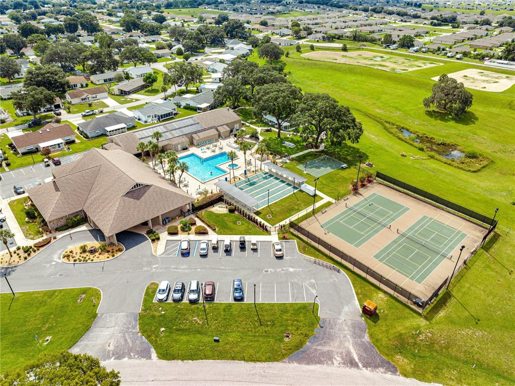8601 Southwest 60th Circle Ocala, FL 34476 - Photo 40 of 45 an aerial view of a house with outdoor space swimming pool and outdoor seating