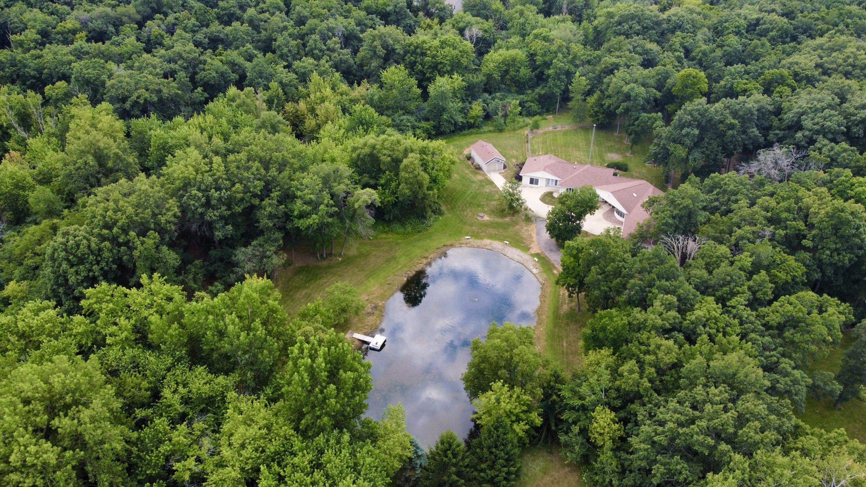 903 Hazel Ridge Road Elkhorn, WI 53121 - Photo 44 of 45 drone 4