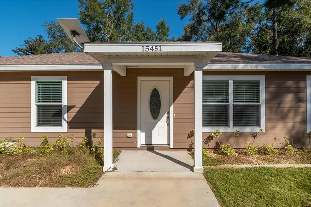 front view of a house